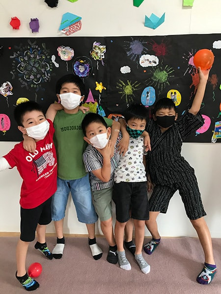 レイモンド汐見丘学童クラブの室内の様子